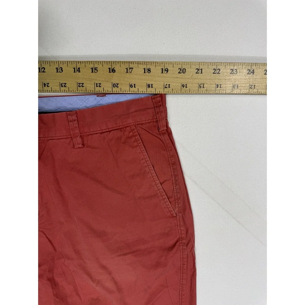 J Crew Rivington Shorts Mens 38x11 Coastal Pink Chino Cotton Canvas Preppy